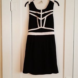 Gentle Fawn Black and White Dress